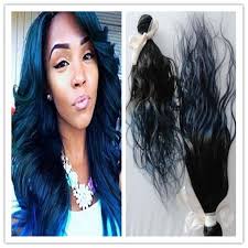 Transparent wigs brazilian lace front wigs straight hair body wave curly hair wigs. 8a Two Tone 1b Blue Ombre Brazilian Body Wave Human Virgin Hair 3 Bundles Human Hair Black And Blue Ombre Extensions From Africagirl 0 79 Dhgate Com Black Hairstyles With Weave Human