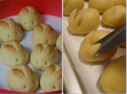 Petits Lapins De Paques A La Noix De Coco Nourriture Lapin De Paques Gateaux Lapin