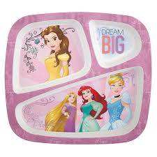 Disney Princess Divided Plate Disney Plates Zak Designs Kids Plates