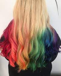 8 helpful tips for multicolored colored hair. 25 Best Rainbow Hair Colours For Men And Women In 2019