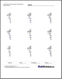 Our Long Division Worksheets Are Designed To Introduce Various Topics Gradually So That Long Divisio Long Division Long Division Worksheets Division Worksheets