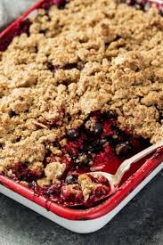 Crunchy Berry Almond Crumble Recipe Recipe Crumble Recipe Fruit Crumble Fruit Recipes