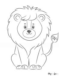 They are simply majestic with their appearance. Lion Coloring Pages Skip To My Lou