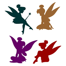 Download Fairy Silhouette Cuttable Design Apex Embroidery Designs Monogram Fonts Alphabets