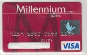 Bank millennium jest ogólnopolskim bankiem, działającym pod tą marką od 2003 roku. Bank Card Millennium Bank Millennium Bank Greece Col Gr Vi 0171