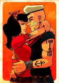 Pinup Arena Noirmatic Popeye Olive Oyl Popeye And Olive Popeye Olive Oyl Popeye The Sailor Man