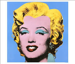 Cuadro realizado a mano por domingo vera pop art. Amazon Com Andy Warhol Marilyn Monroe Blue 1964 Fine Pop Art Poster Print 11x14 Posters Prints