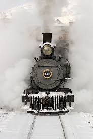 Winter Train Snow Locomotive History Steam Smoke Curves On Rails Railway Tracks Photograph Photo Train Old Trains Steam Trains