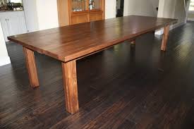 It supported by the wide leg, that is embellished with chrome inserts on the bottom. Mr Di Benedetto Dining Room Table Solid Wood Tables