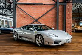Two years later, in 2001, a spider version debuted. 2002 Ferrari F360 Modena F1 Coupe Richmonds Classic And Prestige Cars Storage And Sales Adelaide Australia