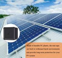 PARTSEE End Caps 40 x 40 Solar Rail Aluminium Profile ...