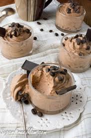 4 Ingredient Sugar Free Mocha Mousse Sugar Free Low Carb Sugar Free Sweets Sugar Free Deserts