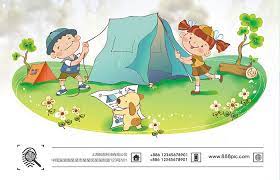Beranda › gambar bumi perkemahan pramuka kartun › gambar kartun bumi perkemahan. Creative Cartoon Outdoor Camping Poster Design Psd Free Download Pikbest