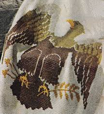 Eagle Cross Stitch Chart Purple Kitty