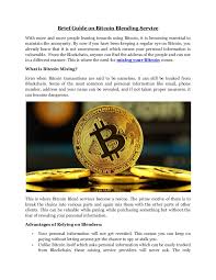 3 easy methods to buy bitcoin anonymously. Brief Guide On Bitcoin Blending Service