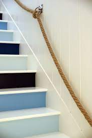 Designer Program Basement Steps Nautical Rope Decor Rope Decor