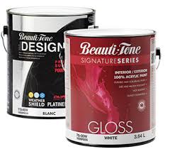 Signature series latex acrylic primer sealer: Beauti Tone Designer Series Paint Chatelaine