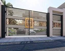 Model pintu pagar minimalis elegan. 97 Ide Desain Pagar Ideas In 2021 Fence Design Gate Design Modern Fence Design
