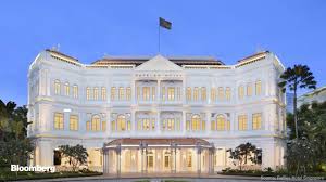 We both wanted to try the original singapore sling at the long bar but found out the bar was temporarily closed; Singapore S Historic Raffles Hotel Reopens After Restoration Bloomberg