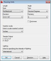 how to set your drawing units in autocad 2014 dummies