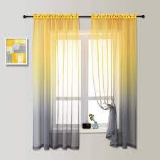 Ships free orders over $39. Grey And Yellow Curtains Wayfair