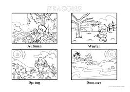 Seasons English Esl Worksheets For Distance Learning And Physical Classrooms In 2020 Seasons Worksheets Kindergarten Worksheets Worksheets For Kids