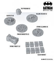 Batman Miniature Game: Organized Crime Markers - Knight Models