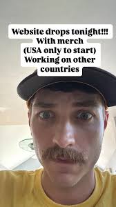 WEBSITE DROPS TONIGHT! Merch will also be for sale