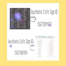This is my bloxburg menu i made from scratch so feel free to enjoy this. Bloxburg Decal Bloxburg Decal Codes Bloxburg Decals Codes Custom Decals