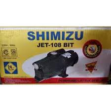 Pompa air ini sangat cocok digunakan untuk aplikasi untuk dorong dari penampungan bawah menuju penampungan atas (tandon air). Pompa Air Shimizu Jet 108 Bit Pompa Air Listrik Semi Jet Water Pump Shopee Indonesia
