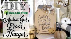 Diy Dollar Tree Mason Jar Door Hanger Youtube Everything i paint is hand painted by me. diy dollar tree mason jar door hanger
