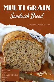Multigrain Bread Recipe Vegan Option Included Recipe Multigrain Bread Recipe Flaxseed Bread Bread Recipes Homemade