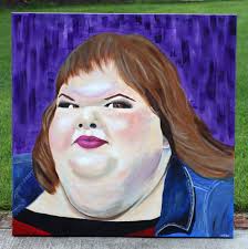 1000lb Sisters Painting Tammy 36"x36"