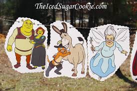 › verified 6 days ago. Shrek Birthday Party Diy Banner Idea Princess Fiona Donkey Fairy God The Iced Sugar Cookie