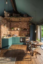 Une Maison Refuge Prs Des Bois In 2020 Interior Design Kitchen Home House Design