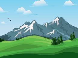 Top hdq natural pictures top 48 hq definition wallpapers. Landscape Mountains Nature Vector Gambar Latar Belakang Pemandangan