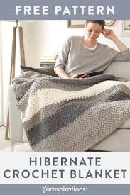 Crocheted In Neutral Greys And Cream This Classic Blanket Fits With Any Home Decor Ber Crochet For Beginners Blanket Crochet Blanket Crochet Blanket Patterns