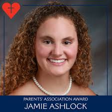 The Parents' Association Award recognizes a student in each grade who  displays a Christian attitude in her care and concern for others, who works  well with peers and adults, who demonstrates enthusiasm