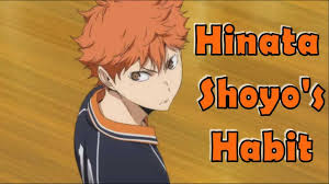 (or, after moving to los angeles, hinata joins a gym and begins boxing, and soon falls into a world he has never known before.) Haikyuu Hinata Shoyo S Cute Habit Tell Me If You Notice It Too Youtube
