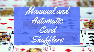Human shuffling includes many variations, but most notably is when the dealer breaks the deck into two hands and then uses the device was crude and consisted of dropping cards into a box and then shaking it to make them sift through a comb at the bottom. Card Shufflers Top 5 Best Automatic And Manual Card Shufflers