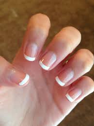 French Tip Nails Using Sally Hansen White Nail Art Pen French
