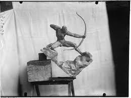 31.5 x 28 x 11 in. Hercules The Archer Musee Bourdelle