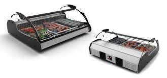Vitrine d'exposition poissonnerie VX2 (+2/+6°C) : 2 832,00 ...