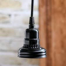 Mason Jar Pendant Lamp Kit Lamp Making Hobby Craft Supplies Factory Direct Craft