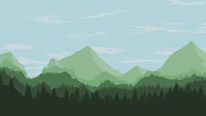 A wallpaper or background (also known as a desktop wallpaper, desktop background, desktop picture or desktop image on computers) is a digital image (photo, drawing etc.) used as a decorative background of a graphical user interface on the screen of a computer, mobile communications device or other electronic device. Hd Wallpaper Green Mountain Illustration Landscape Photoshop Mountains Wallpaper Flare