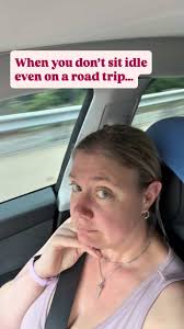 We don’t waste time here. Turned the passenger seat into a manicure chair  to make the best of road trip time! #momlife #metime #selfcare #roadtrip  #multitask #colorstreet