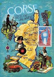 1982 Corse Wikitimbres Corse Carte Corse Image Corse