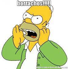 Borrachos Homero Enojado Meme Homero Enojado Borrachos Memes De Los Simpson