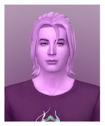 🖤💜 Sims 4 CC finds🖤💜 — crazysimmer99: Raphael Bun Hair V1 & V2 in...