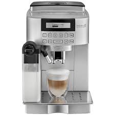 De'Longhi Magnifica 22.360 S automata eszpresszó kávéfőző, 1450 W, 15 bar,  LCD kijelző, Cappuccino, Ezüst - eMAG.hu